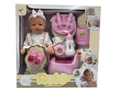EPT1414674 Best Selling 12 Inch Lovely Bath Reborn Dolls With Eco-friendly Good Quality Accessories From Manufacturer